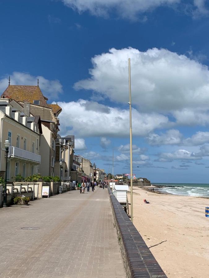 Saint-Aubin-Sur-Mer: Bel Appartement Traversant Ngoại thất bức ảnh