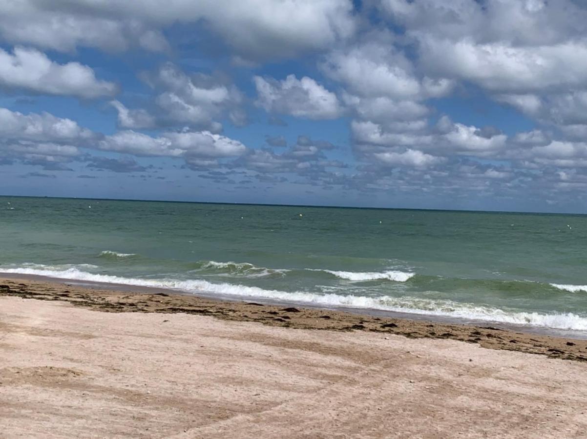 Saint-Aubin-Sur-Mer: Bel Appartement Traversant Ngoại thất bức ảnh