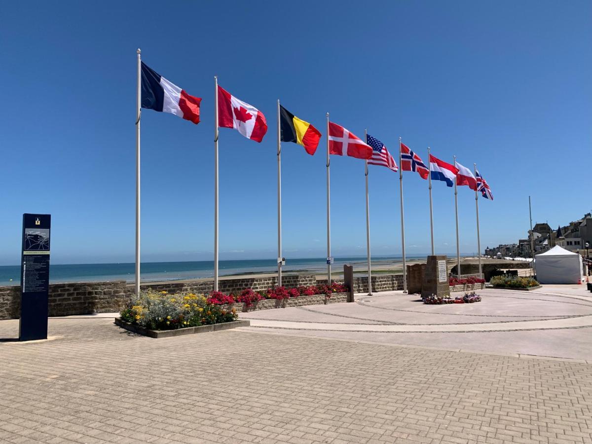 Saint-Aubin-Sur-Mer: Bel Appartement Traversant Ngoại thất bức ảnh