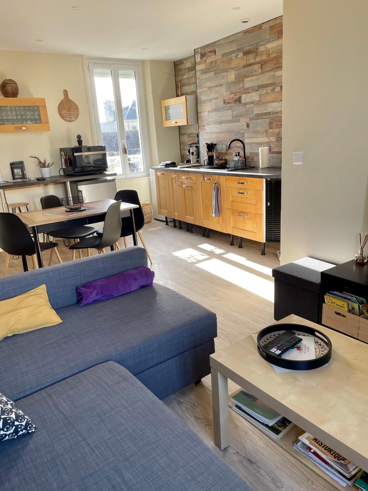 Saint-Aubin-Sur-Mer: Bel Appartement Traversant Ngoại thất bức ảnh