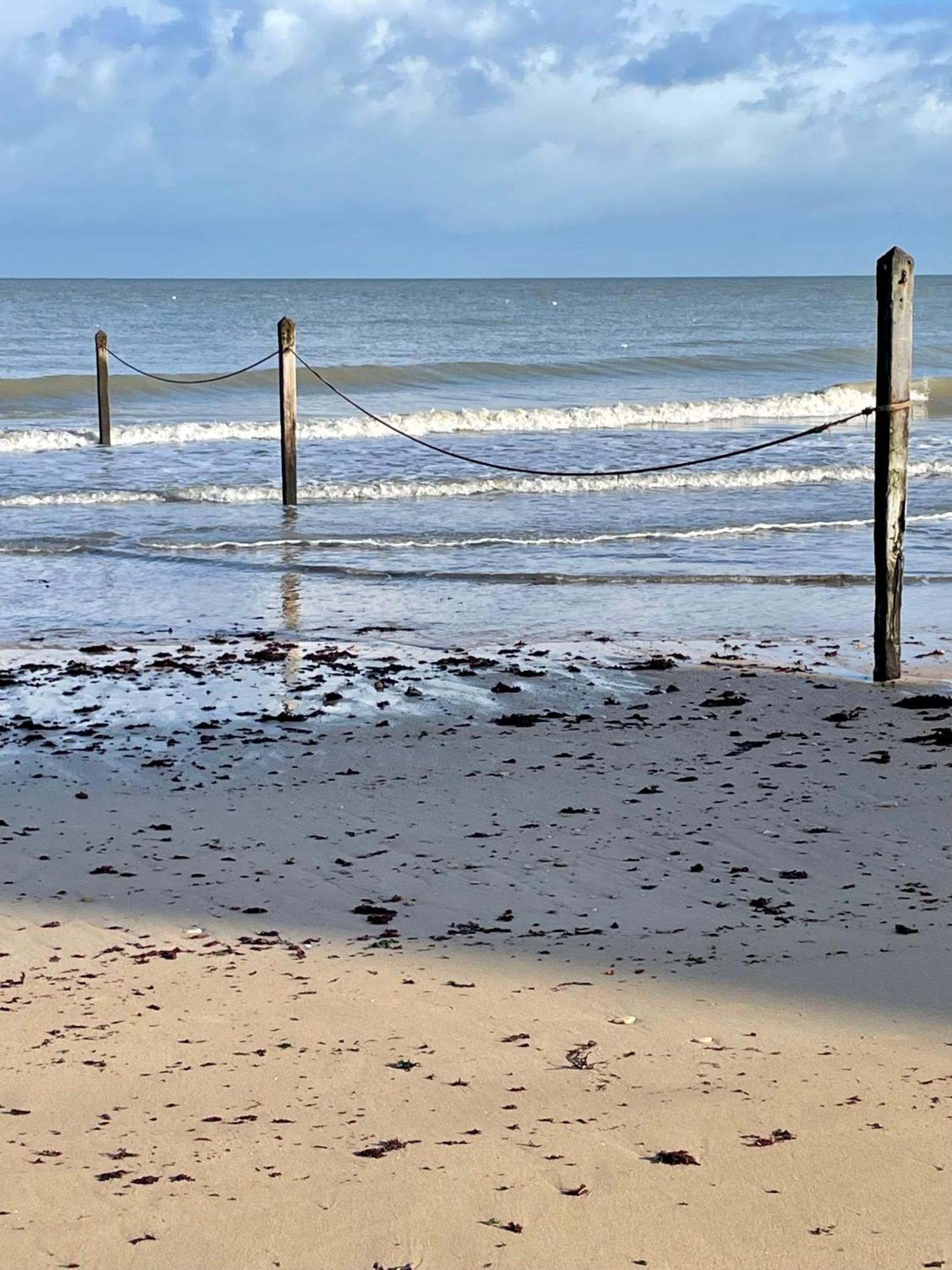 Saint-Aubin-Sur-Mer: Bel Appartement Traversant Ngoại thất bức ảnh
